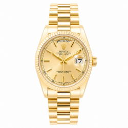Rolex Day-Date 36MM 18038 18KT Yellow Gold Watch